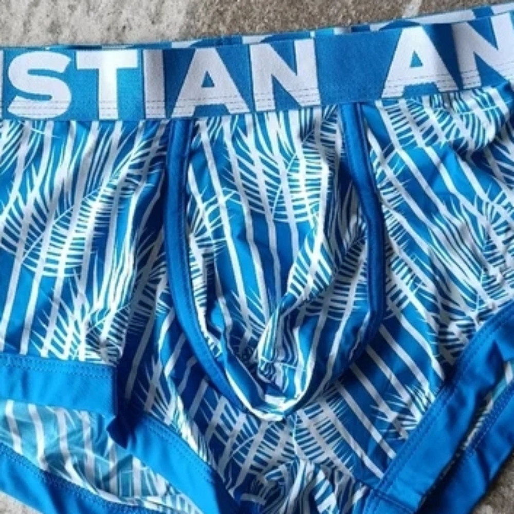 Andrew Christian Men's Holiday Boxer Brief Underwear NEW Size Medium - Picture 3 of 3